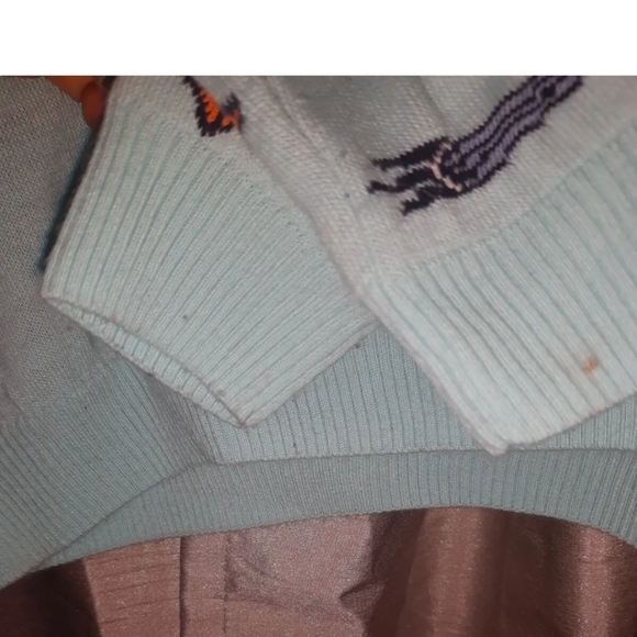 "Zazu" The Lion King Pale Blue Dbl Layer Jumper Unisex Large Disney @ASOS - Picture 7 of 9